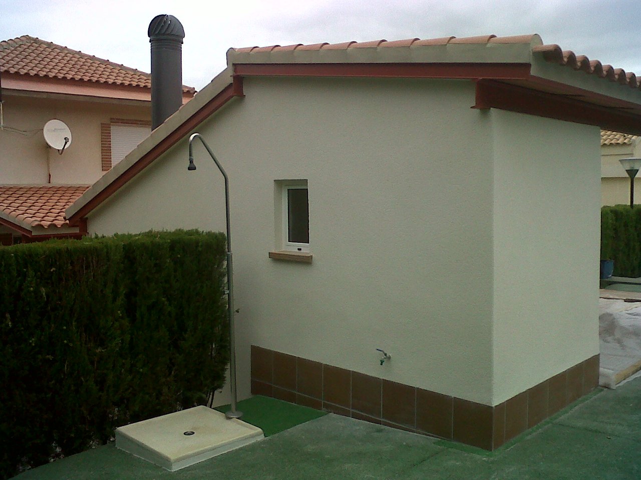 Casita de piscina
