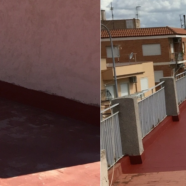 Pintura impermeabilizante terraza